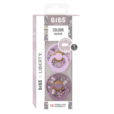 BIBS x LIBERTY Schnuller “Colour Chamomile Lawn / Violet Sky Mix” 2er Pack