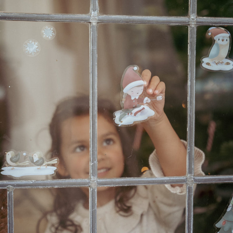 Fensteraufkleber Weihnachten