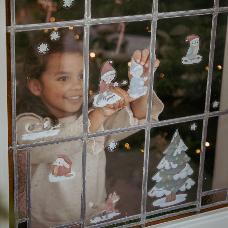 Fensteraufkleber Weihnachten