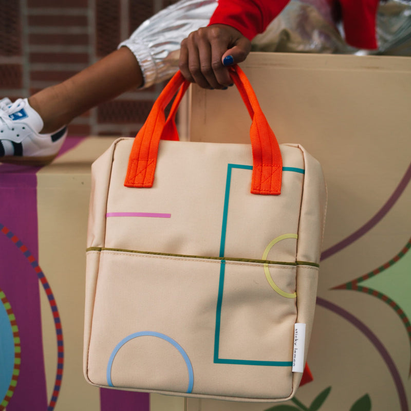 Kleiner Kinderrucksack "Better together Gym floor"