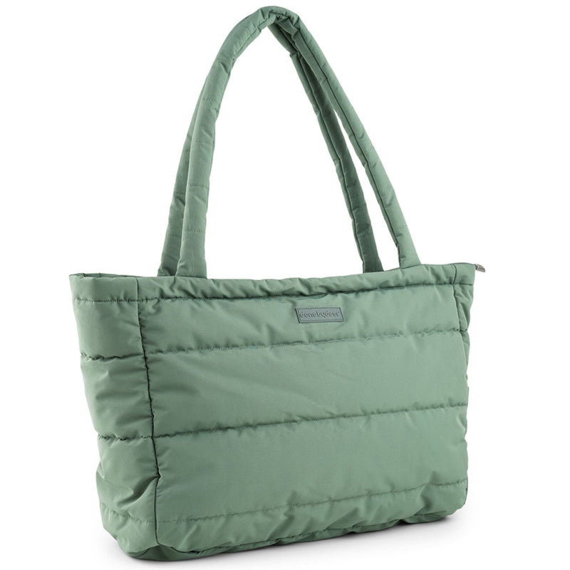 Gesteppte Wickeltasche "Green"