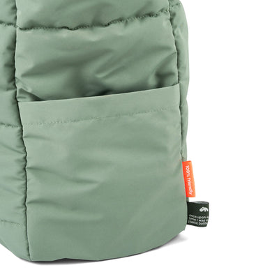 Gesteppte Wickeltasche "Green"