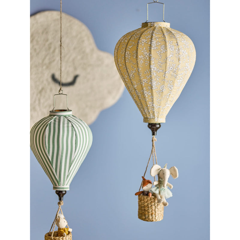 Heißluftballon für Kinderzimmer "Pomp Gelb"