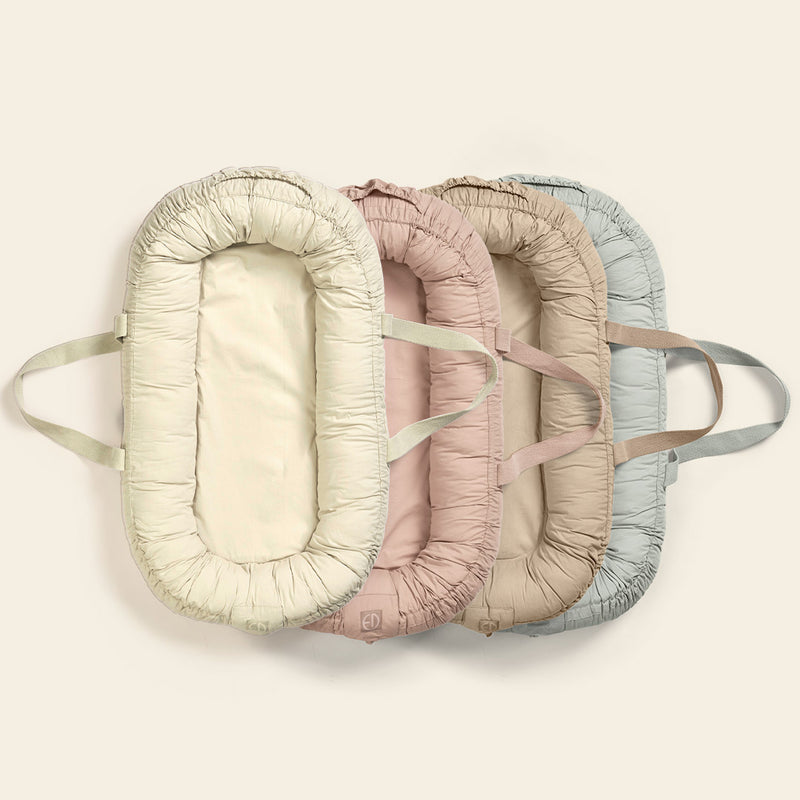 Tragbares Babynest “Vanilla White”