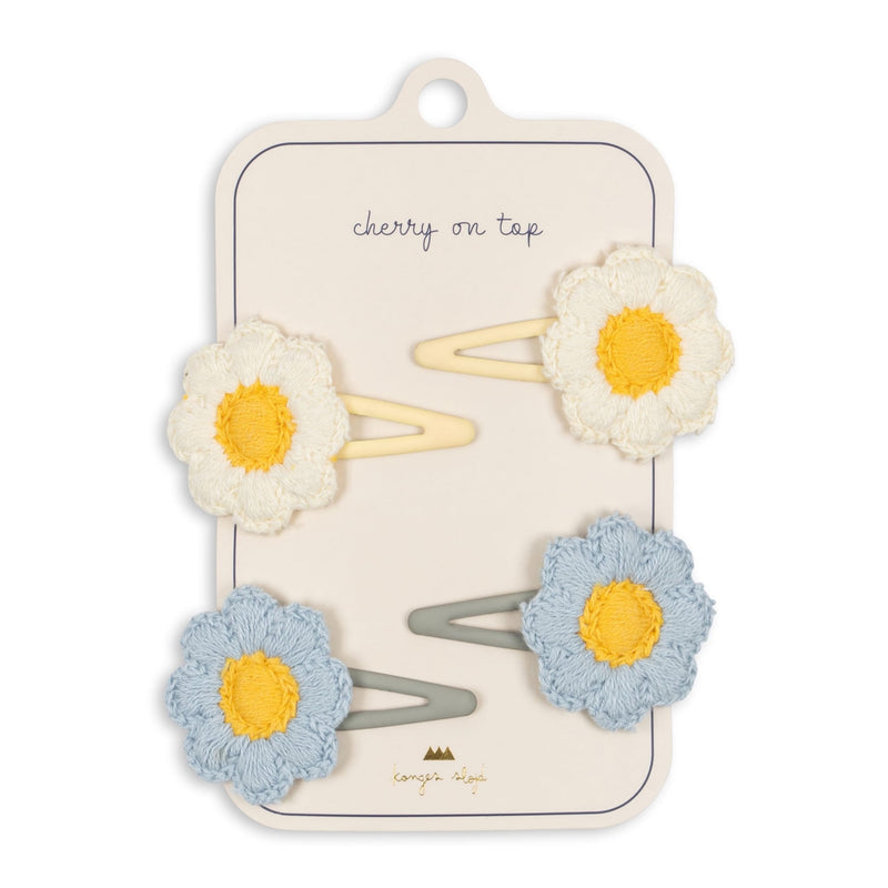 Haarspangen “Daisy” 4er Pack