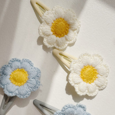 Haarspangen “Daisy” 4er Pack