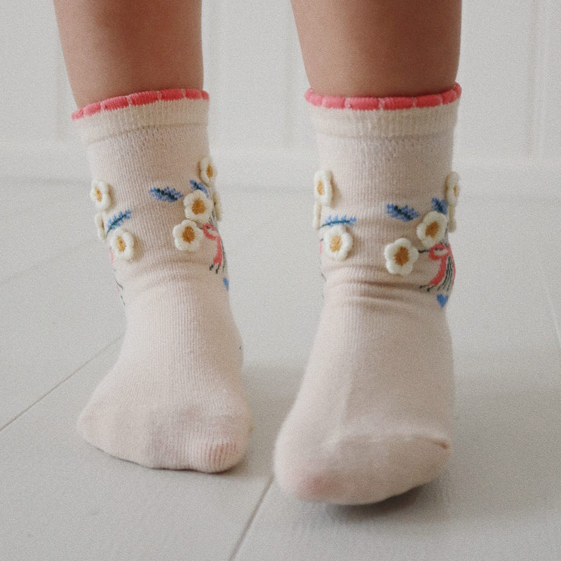 Kinder-Socken “ Daisy/ Mix“ 2er Pack