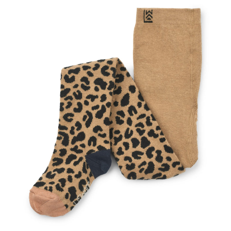 Kinder-Strumpfhose "Silva Mini Leo Oat / Oat"