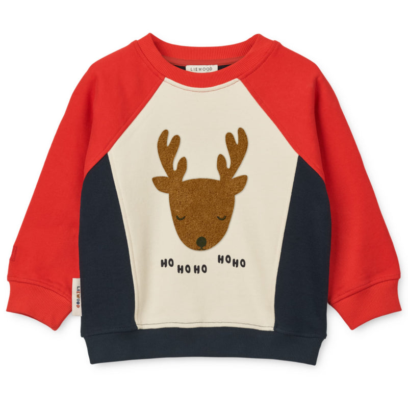 Sweatshirt "Aude Holiday reindeer / Sandy"