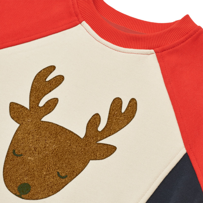 Sweatshirt "Aude Holiday reindeer / Sandy"