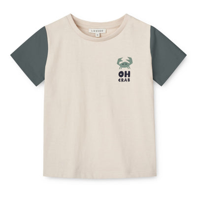 Kinder-T-Shirt "Apia Oh crab / Sandy"