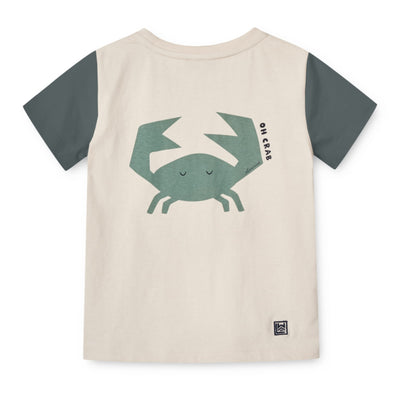 Kinder-T-Shirt "Apia Oh crab / Sandy"