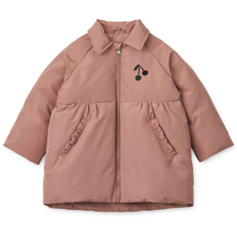 Kinder-Steppjacke "Cosmos Cherry / Dark Rosetta"