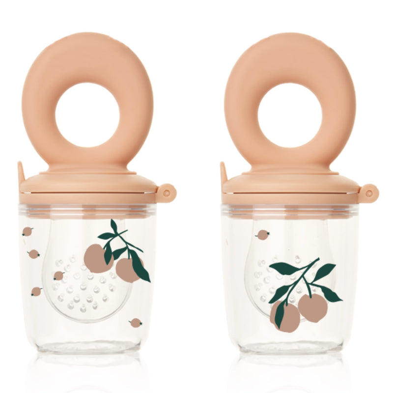 Fruchtschnuller "Miranda Peach / Sea Shell" 2er Pack