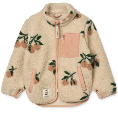 Plüschjacke “Nolan Peach / Sea shell"