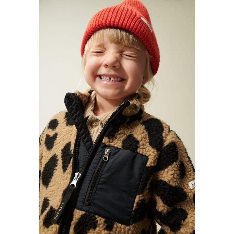 Plüschjacke für Kinder “Nolan Mega Leo / Oat Mix“