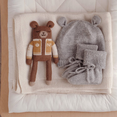 Kuscheltier “Teddy Baseball Ochre"