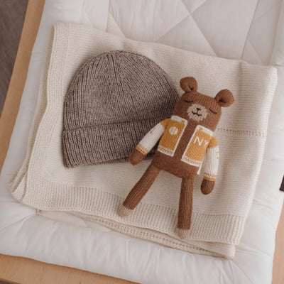 Kuscheltier “Teddy Baseball Ochre"