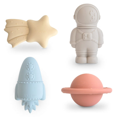 Badespielzeug "Space" 4er Pack