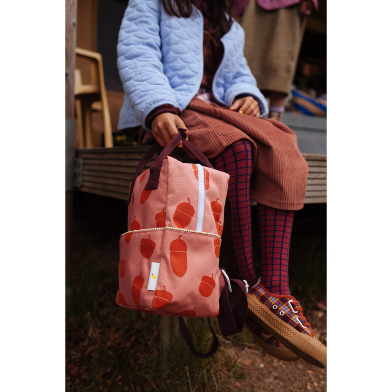 Kleiner Kinderrucksack "Acorn / Moonrise pink"