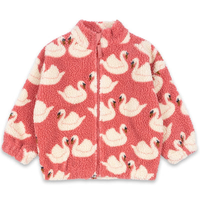 Teddy-Kinderjacke “Jody Swan Candy"