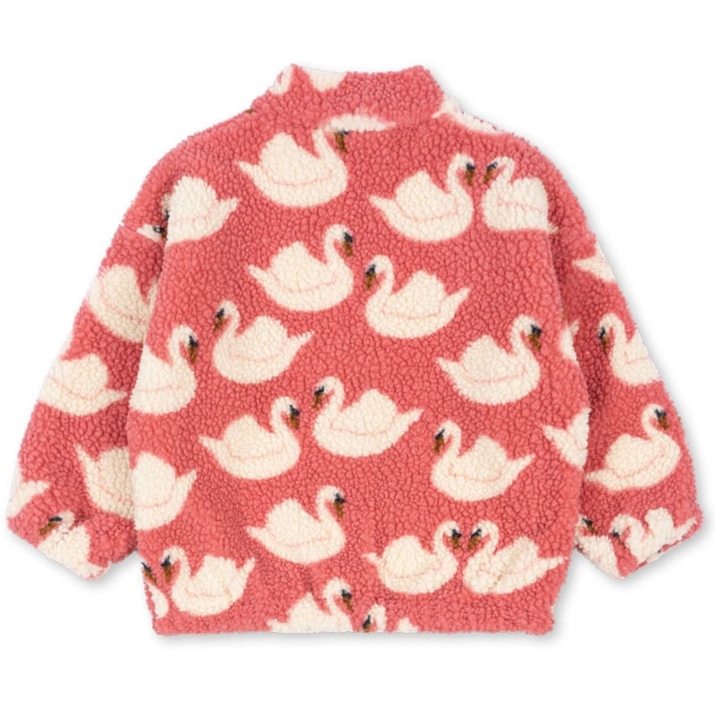 Teddy-Kinderjacke “Jody Swan Candy"