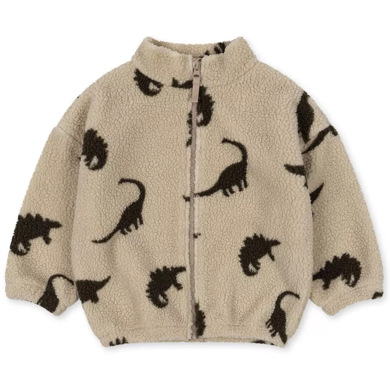 Teddy-Kinderjacke “Jody Dino Silhouette”