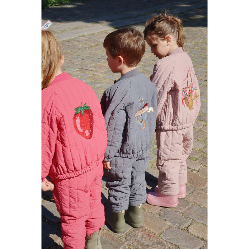 Kinder-Bomberjacke “Juno Deauville Mauve"