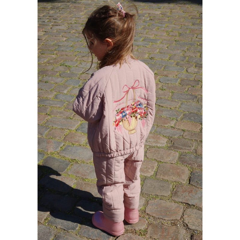 Kinder-Bomberjacke “Juno Deauville Mauve"