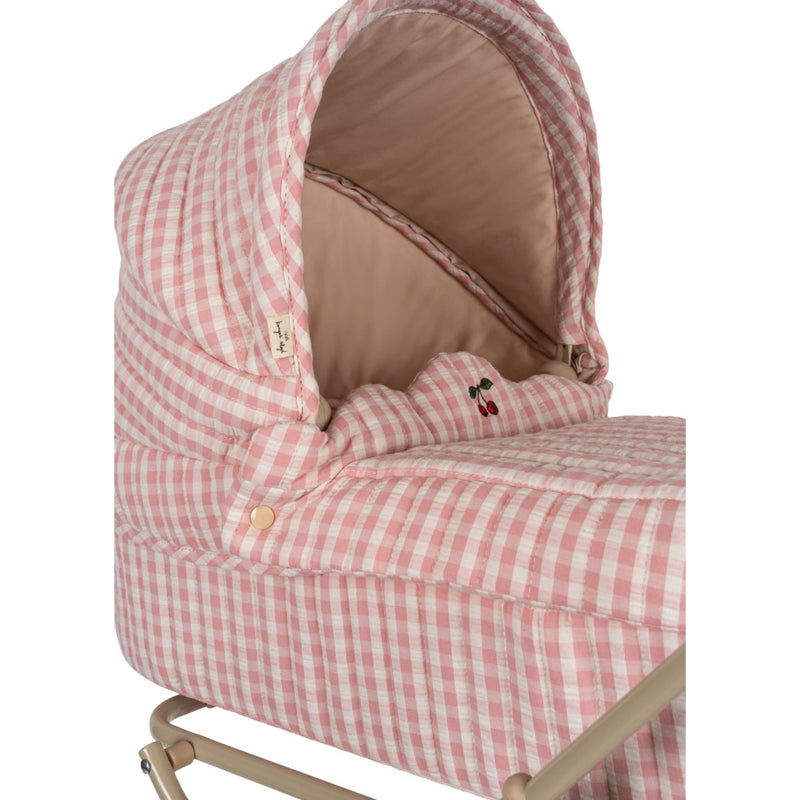 Puppenwagen “Powder Pink Check“