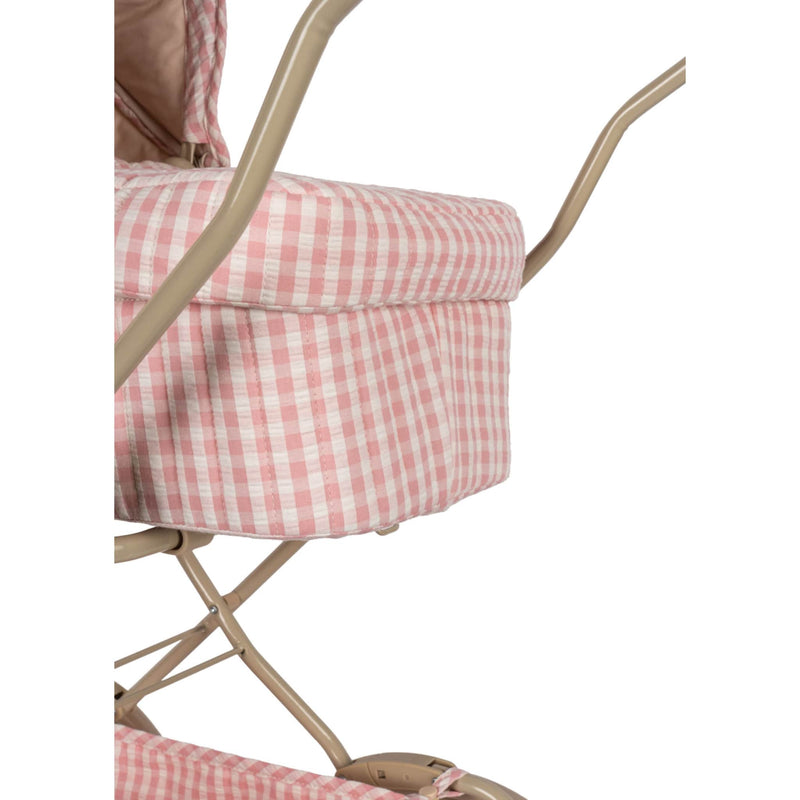 Puppenwagen “Powder Pink Check“