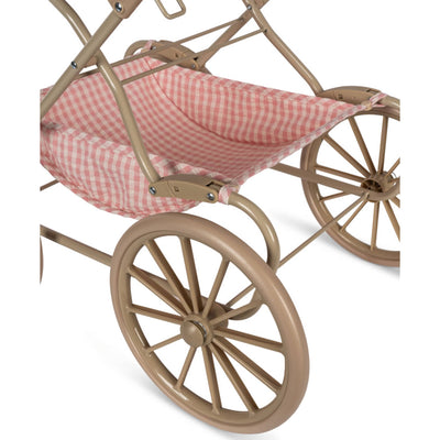 Puppenwagen “Powder Pink Check“