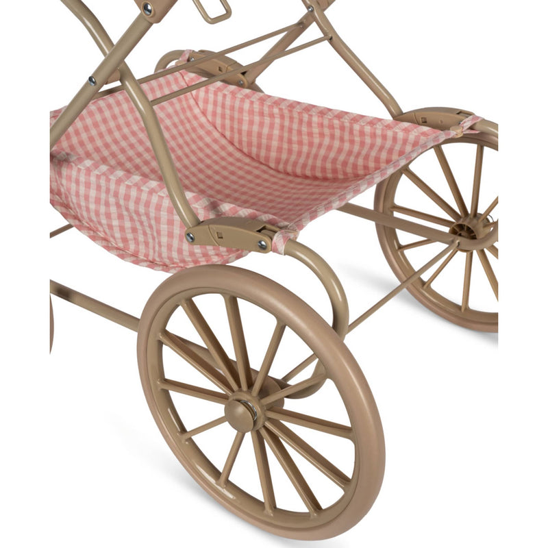 Puppenwagen “Powder Pink Check“