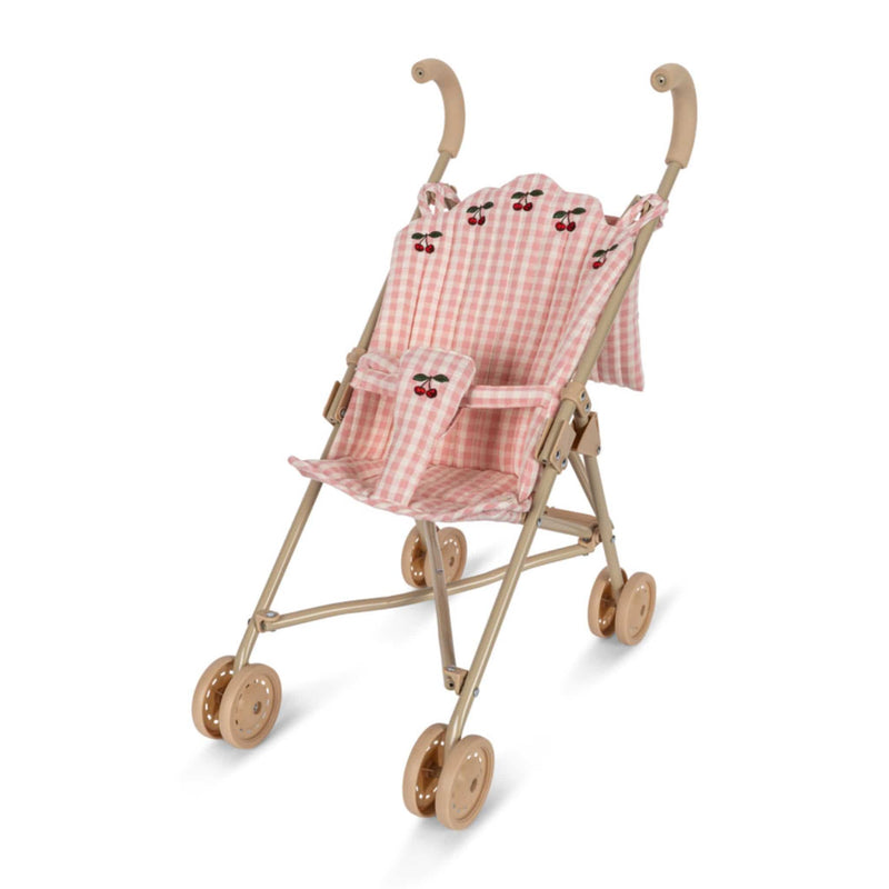 Puppenbuggy “Powder Pink Check“