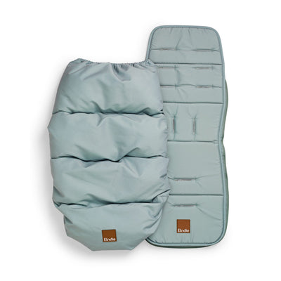 Wandelbarer Fußsack "Pebble Green"