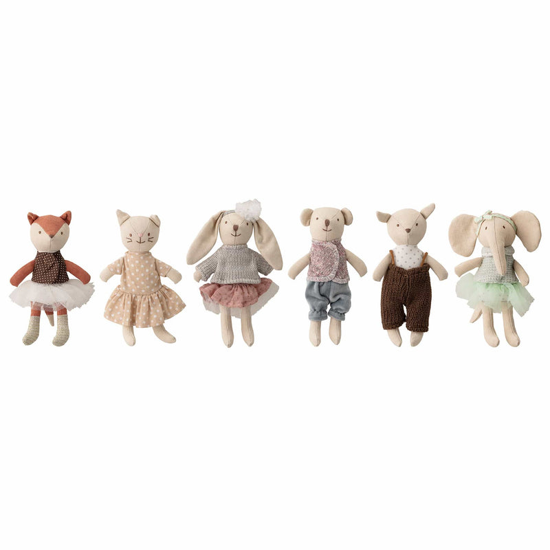 Stoffpuppen “Animals” 6er Set