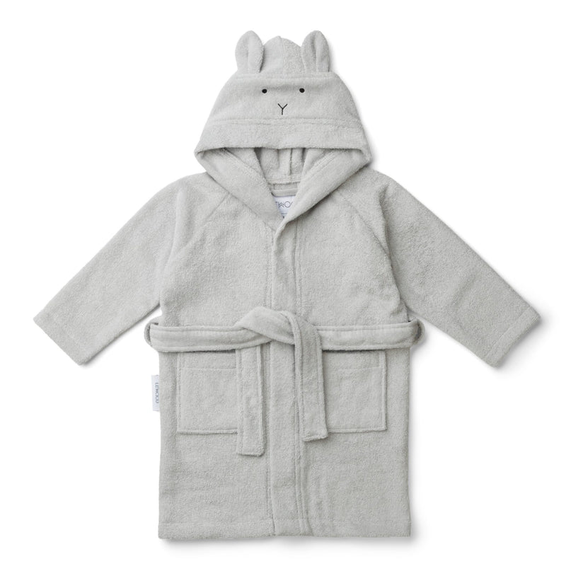 Kinder-Bademantel “Lily Rabbit Dumbo Grey”