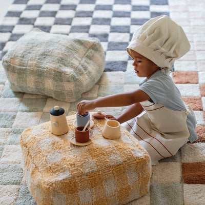 Sitzkissen für Kinder “Vichy Honey”